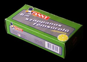 SÚROLÓ FÉM SZAPPANOS 6 DB