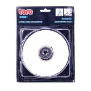 RAGASZTÓSZALAG KÉTOLDALÚ 18MM  TORO 5m