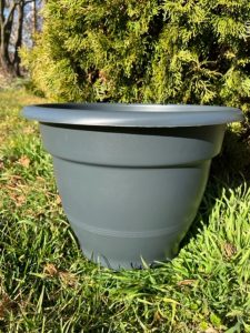 VIRÁGCSERÉP SYDNEY 23 CM ANTRACIT