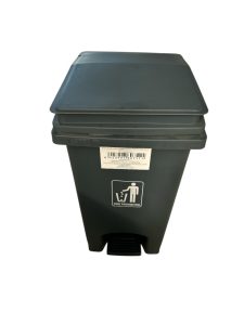 PEDÁLOS SZEMETES 30 L SZÜRKE