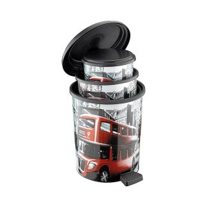 PEDÁLOS SZEMETES 17 L DEKOROS