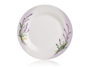 TÁNYÉR LAPOS 24 CM LEVENDULA  VETRO