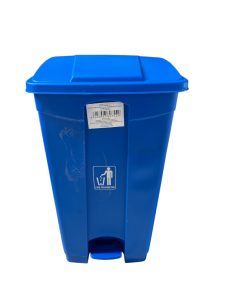 PEDÁLOS SZEMETES 60 L KÉK