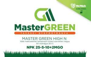 PÁZSIT TRÁGYA 20 KG MASTER GREEN HIGH N (25-5-10+2MGO)