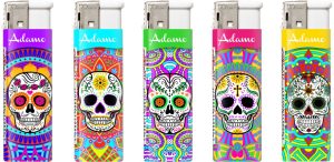 ÖNGYÚJTÓ ELEKTROMOS 1881023 ADAMO VEGYES MINTÁS KOPONYÁS