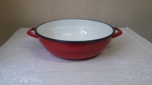 PARASZT TÁL ZOMÁNC 30CM