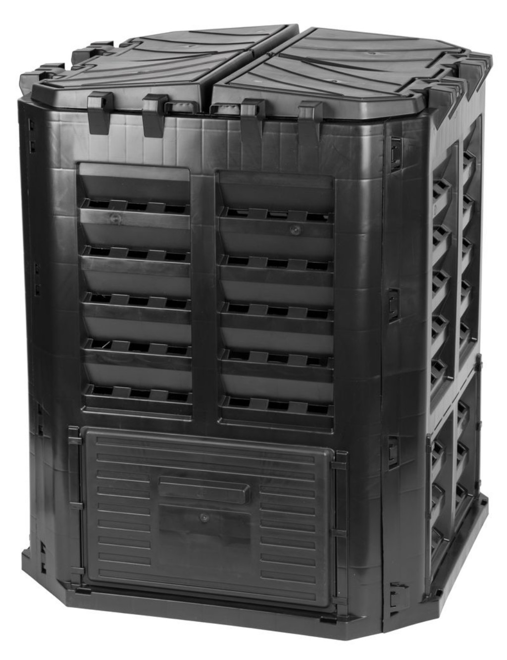 KOMPOSZTÁLÓ ECO MULTI 360L, FEKETE