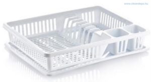 EDÉNYSZÁRÍTÓ + TÁLCA KICSI  07107,08