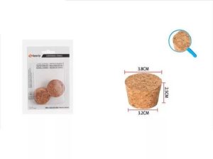 PARAFA DUGÓ 2 DB 3,8X2,5X3,2 CM