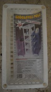 POLC RÁCSOS SZÖGLETES 4 RÉSZES 20*40 CM