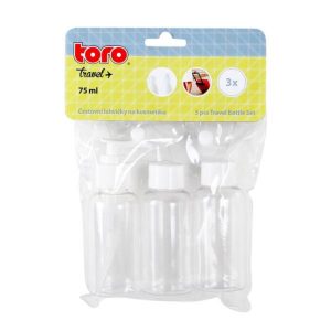 UTAZÓ FLAKON SZETT 3 DB 75 ML TORO