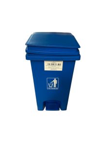 PEDÁLOS SZEMETES 30 L KÉK