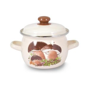 LÁBAS+FEDŐ ZOM. GOMBA DEKOR 3,5 L.