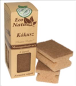 SZIVACS MOSOGATÓ ECO NATURAL KÓKUSZ 4 DB FORMÁZOTT