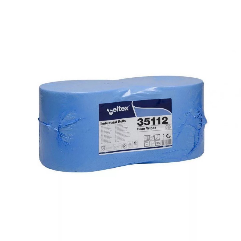 KÉZTÖRLŐ CELTEX BLUE WIPER CELLULÓZ 2 RÉT.970 LAP 24X30 CM