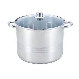 FAZÉK RM. + ÜVEG FEDŐ 11 L 26 CM