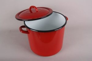 FAZÉK ZOMÁNC + FEDŐ 6 L  2/39/21