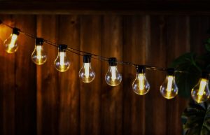 ÉGŐSOR 10XLED,  10 DB ÉGŐ, 3 M HOSSZÚ