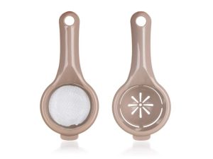 TOJÁS SZÉTVÁLASZTÓ + SZŰRŐ SZETT 14 CM  VETRO