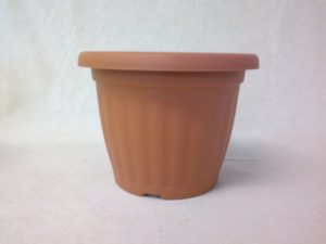VIRÁGCSERÉP IL-PE 40 CM TERRAKOTTA
