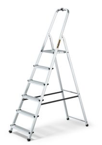 LÉTRA ALU 6 LÉPCSŐS HL-600-6S 125 KG