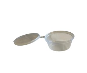 ELDOBHATÓ SZÓSZOS TÁLKA TETŐVEL 60ML 100 DB/CS
