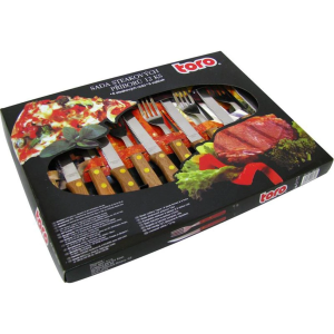 EVŐESZKÖZ KÉSZLET STEAK 6 SZEMÉLYRE TORO