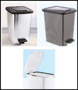 PEDÁLOS SZEMETES 25 L